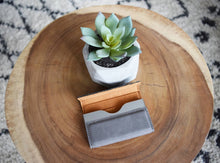 Load image into Gallery viewer, Elegant Cursive Name Business Card Holder