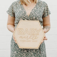 Load image into Gallery viewer, Pregnancy Announcement Sign