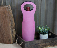 Load image into Gallery viewer, Initials with Anchor Wine Bag