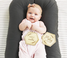 Load image into Gallery viewer, Laser Cut Baby Milestones