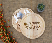 Load image into Gallery viewer, Home Est. Circular Cheese Board
