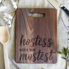 Load image into Gallery viewer, Hostess With the Mostess Rectangular Board