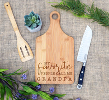 Load image into Gallery viewer, My Favorite People Call Me Grandpa Paddle Board