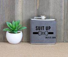 Load image into Gallery viewer, Suit Up Flask