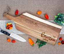 Load image into Gallery viewer, Family Name, Est Date Serving Plank