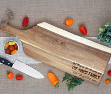 Load image into Gallery viewer, First Names, Family Name, Est Date Serving Plank