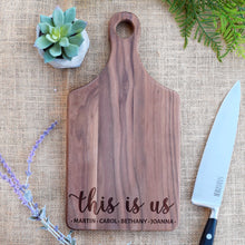Load image into Gallery viewer, This is Us Family Names Paddle Board