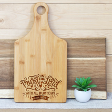 Load image into Gallery viewer, Trust in the Lord with All Your Heart Paddle Board