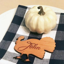 Load image into Gallery viewer, Laser Cut Turkey Table Setting, Thanksgiving
