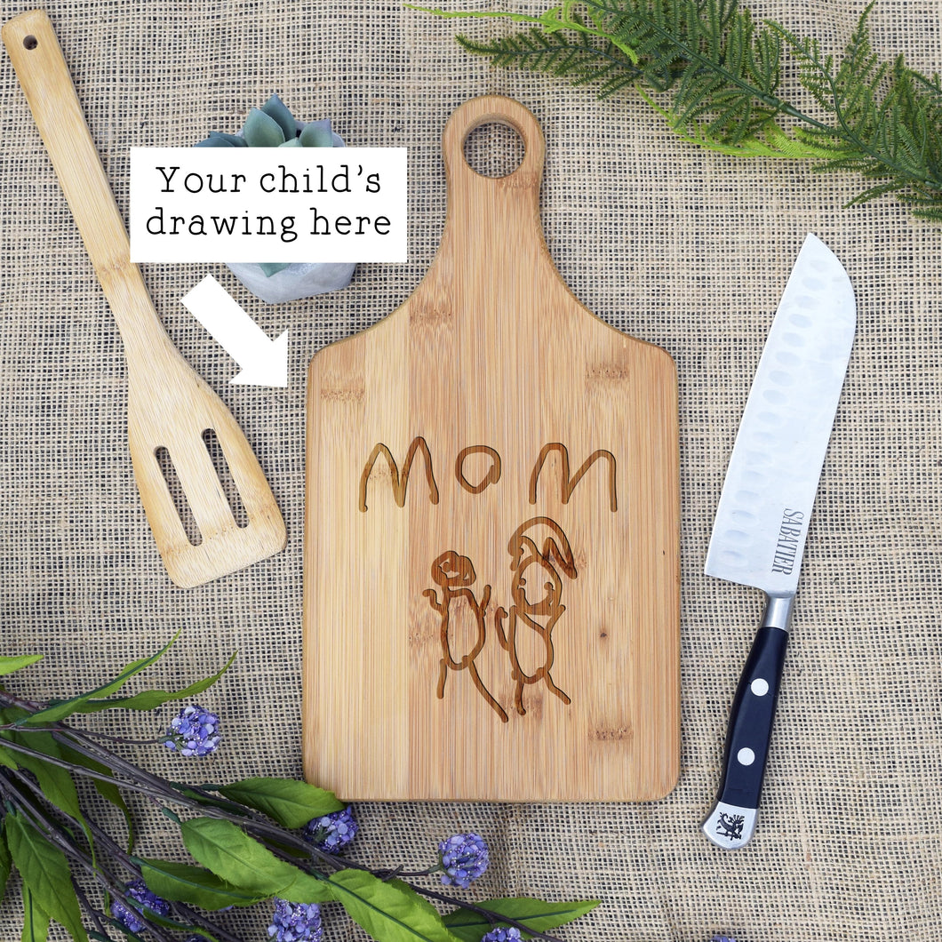 Personalized Child's Drawing Paddle Board