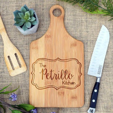 Load image into Gallery viewer, Family Name Kitchen Paddle Board