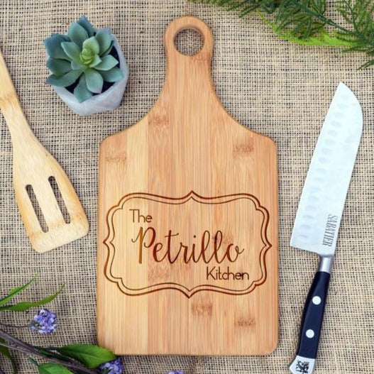 Family Name Kitchen Paddle Board