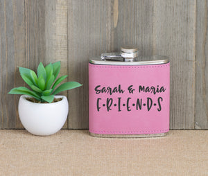 FRIENDS with Names Flask