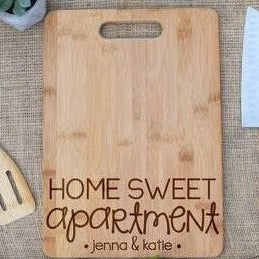 Home Sweet Apartment Rectangular Board