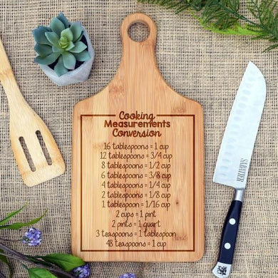 Kitchen Conversion Chart Paddle Board