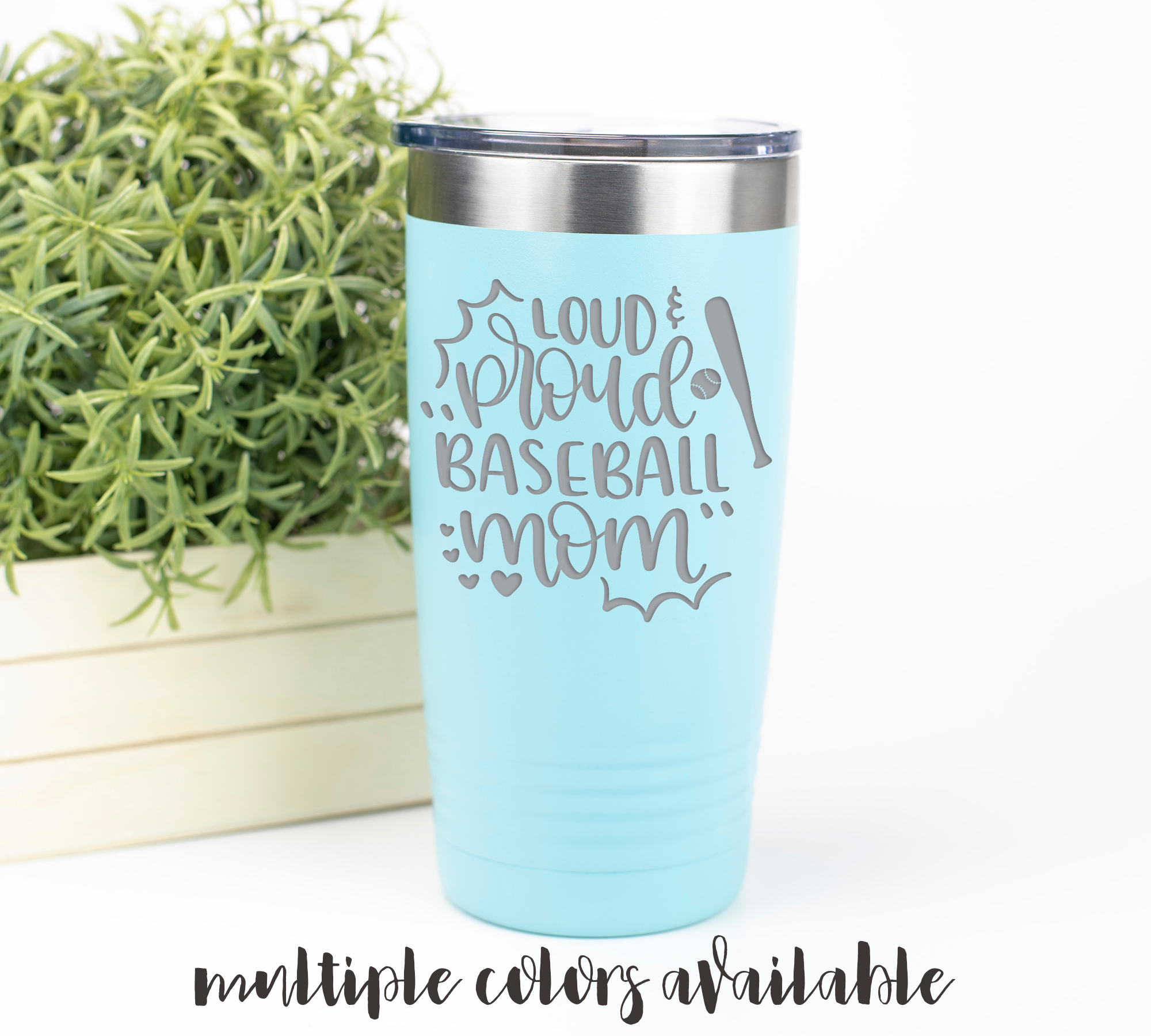 Loud and Proud Baseball Mom Tumbler – Board Boutique Co.