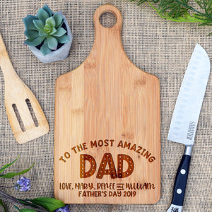 To the Most Amazing Dad Paddle Board