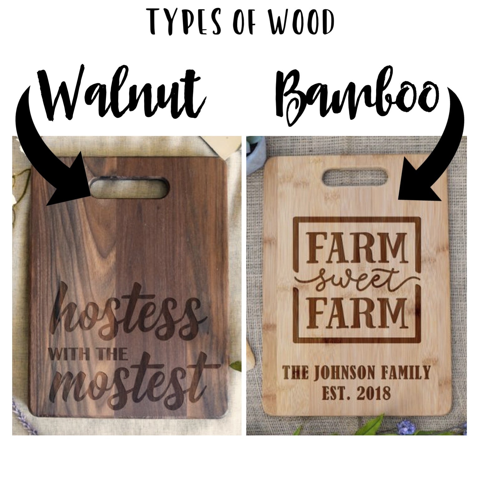 Family Farm Cutting Board